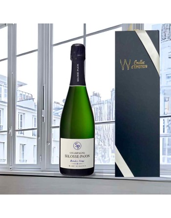 Champagne Blanc de Blanc en box champagne ou en coffret cadeau pour les fêtes