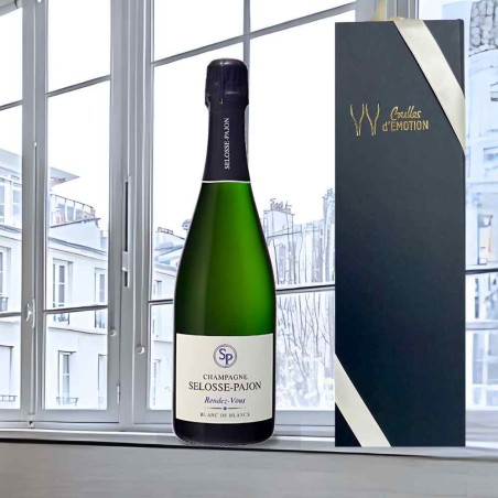 Champagne Blanc de Blanc en box champagne ou en coffret cadeau pour les fêtes