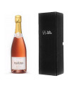 Coffret Champagne Rosé : le Coffret Cadeau Luxe avec une bouteille de Champagne Rosé Premier Cru