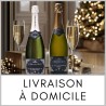 Champagne à Domicile : 24 Brut + 24 Blanc de Blancs