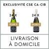 Champagne à Domicile : 24 Brut + 24 Blanc de Blancs