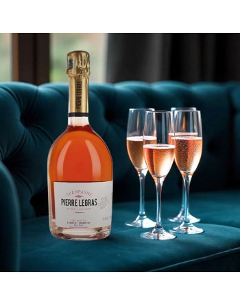Coffret Champagne Rosé - Cadeau Coffret Champagne Grand Cru