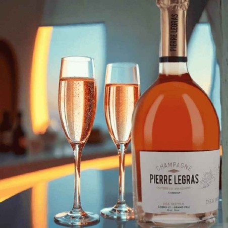 Champagne Rosé Grand Cru de Chouilly en Coffret Cadeau Champagne